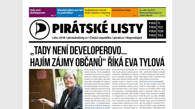 Senátní Pirátské listy